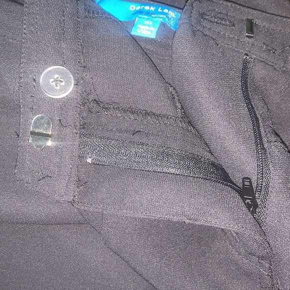 Derek Lam For Design Nation Pleated Black Ankle Length Pants Sz 10 NWT - Picture 9 of 12